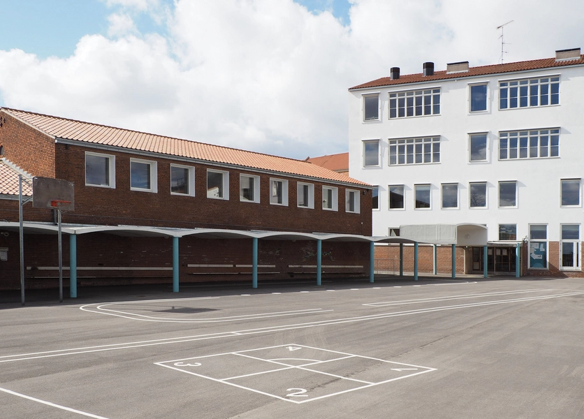 Rødkilde Skole Skolegården