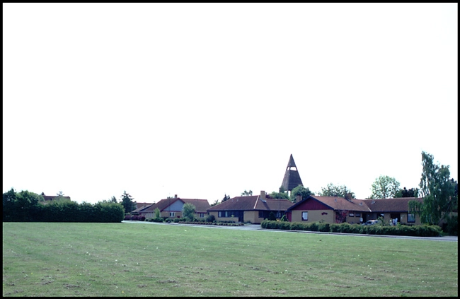 Svaneke Vandtårn Vandtårn og bebyggelse