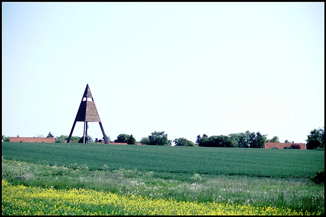 Svaneke Vandtårn Vandtårn mod horisonten