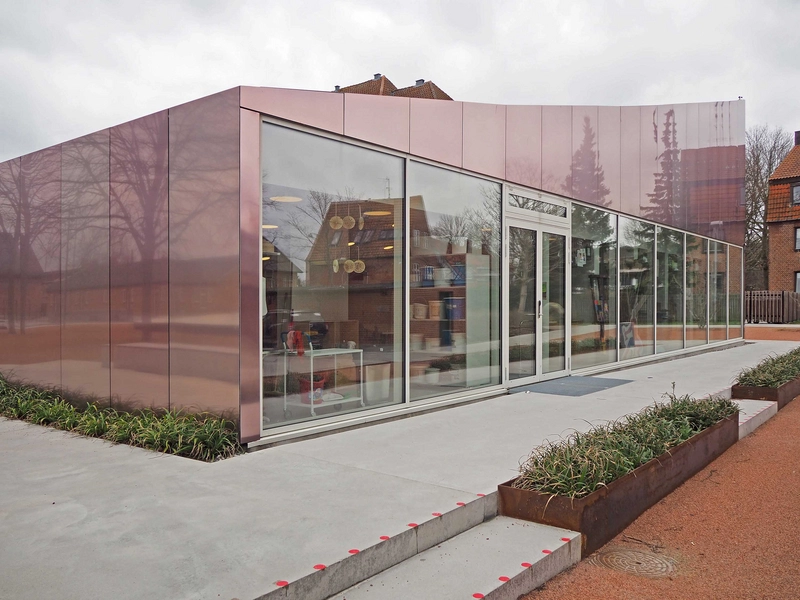 Kunstens Hus Facaden mod NV