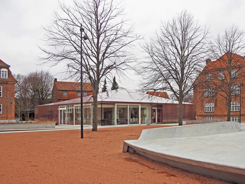 Kunstens Hus Facaden mod S