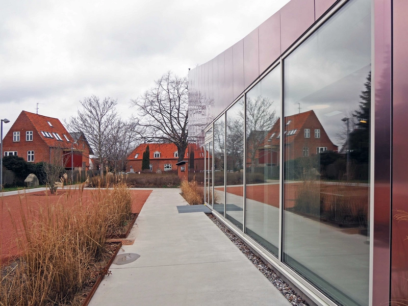 Kunstens Hus Facadespejl