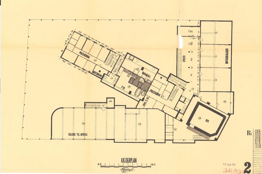 Færgen - Godthåbsvej og Sallingvej Kilde: Frederiksberg Byggesagsarkiv