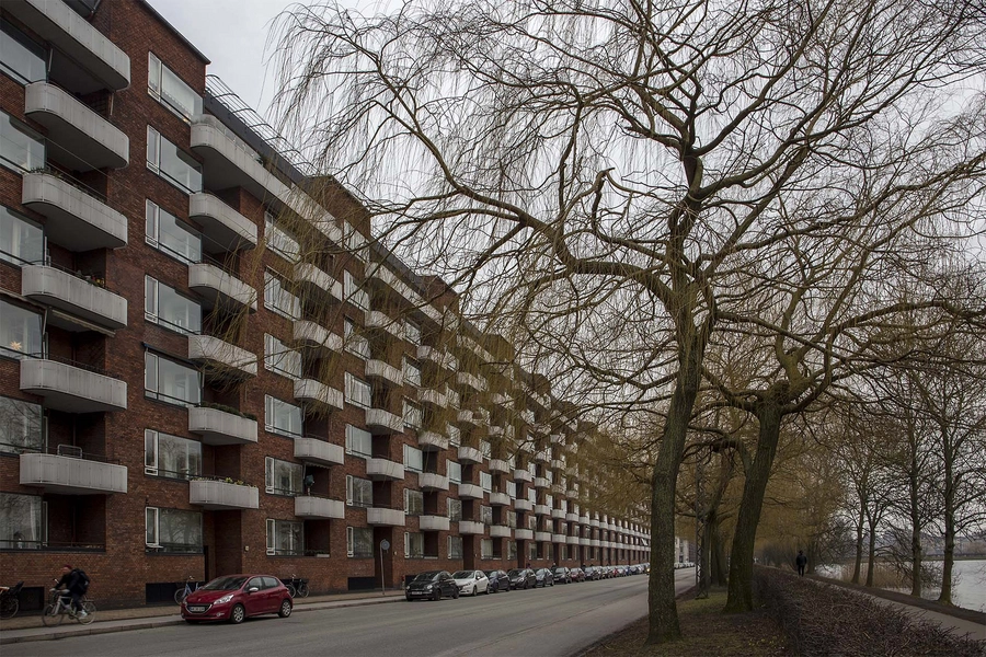 Vestersøhus Bygningen set fra nord-vest