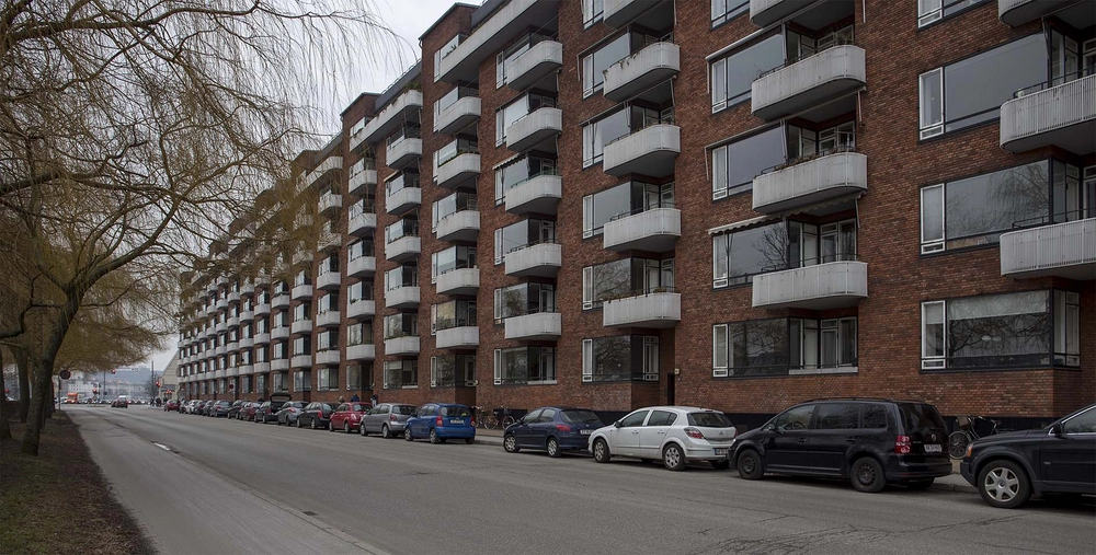 Vestersøhus Bygningen set fra syd