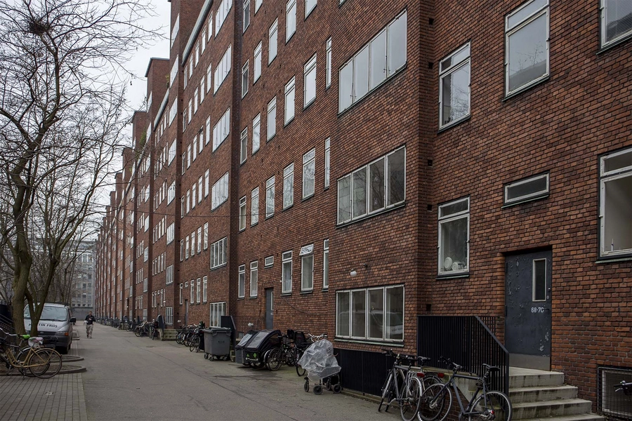 Vestersøhus Facade mod gården