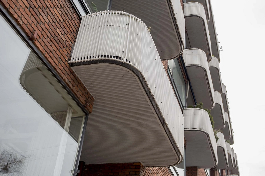 Vestersøhus Altaner med fin detaljering