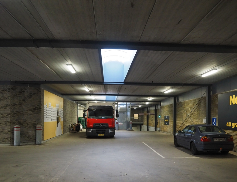 Ørsteds Haver, H.C. Ørsteds Vej 25-27 Aflæsningsrampe til Netto