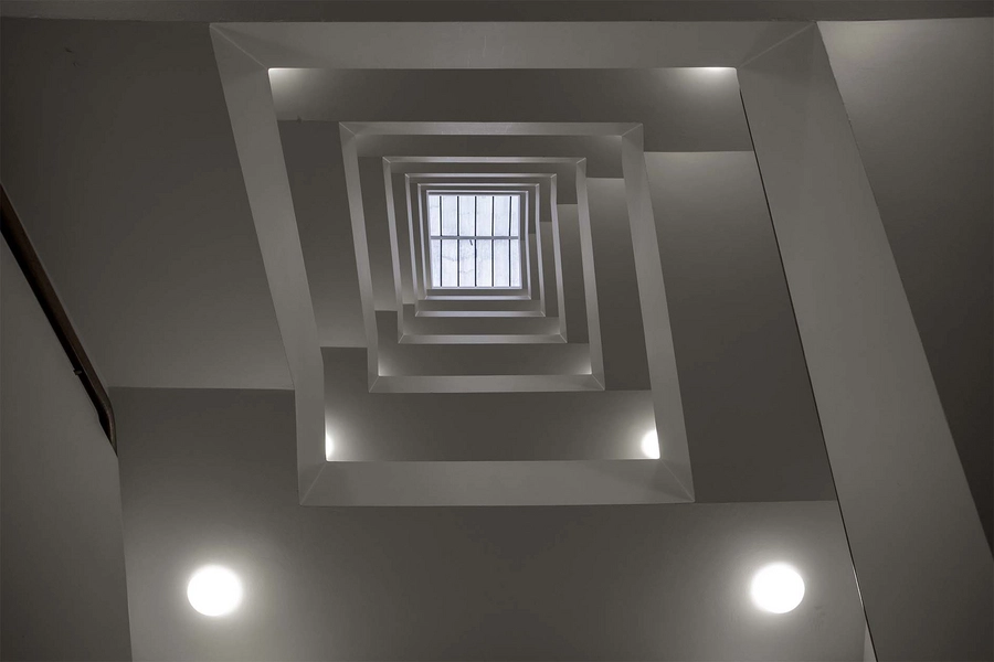 Vestersøhus Trappehus på hjørnet af Vester Søgade og Gyldenløvesgade