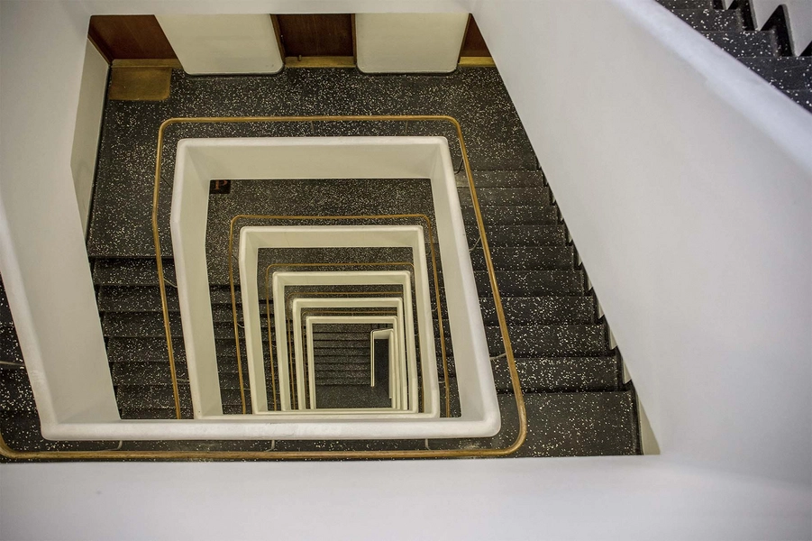 Vestersøhus Trappehus på hjørnet af Vester Søgade og Gyldenløvesgade