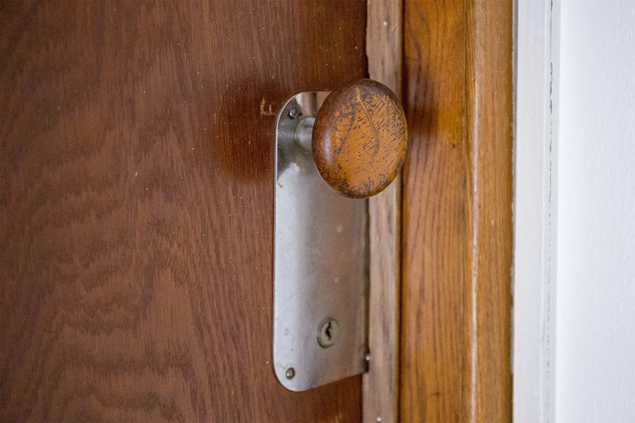 Vestersøhus Detalje, dørhåndtag