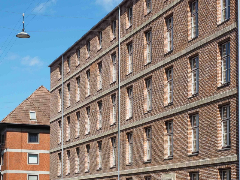 Glænøgaard Facadeudsnit mod Glænøgade