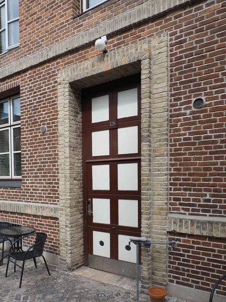 Glænøgaard Dørparti ved bagtrappe