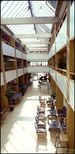 Nybodergården Fællesrummets interiør