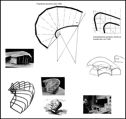 Vingehuset, Egebjerggård Geometri