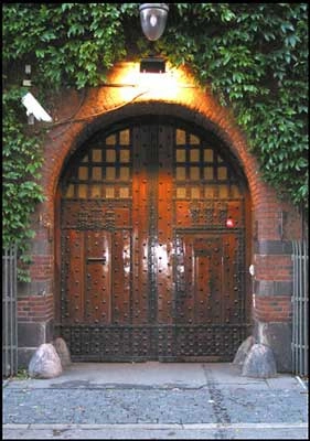 Københavns Belysningsvæsen Port i gård