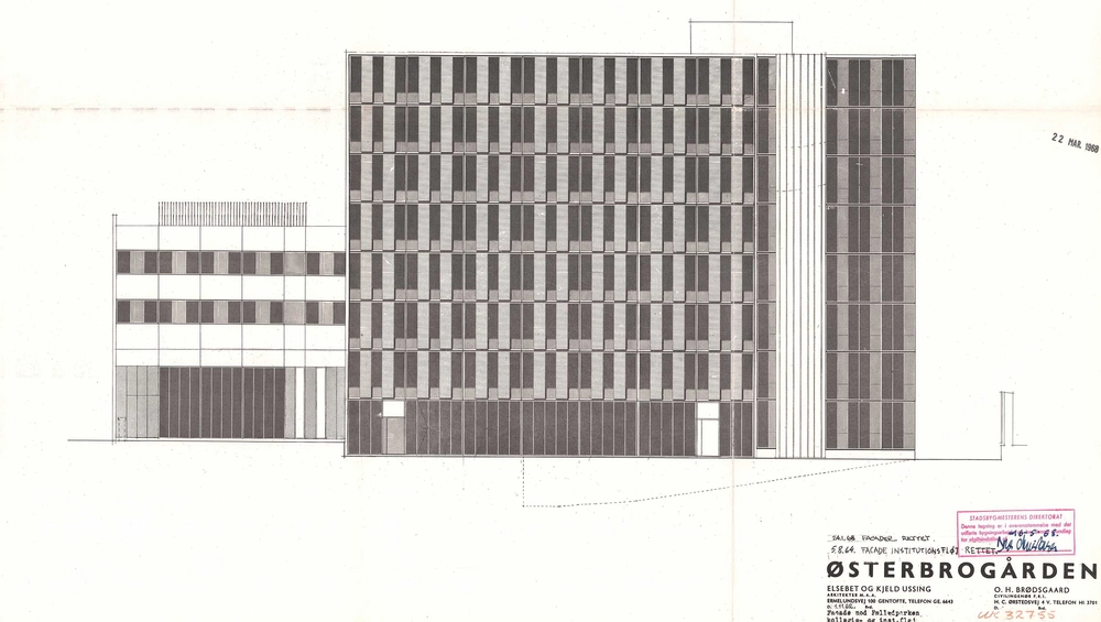 Østerbrogården Kilde: Københavns Kommunes byggesagsarkiv