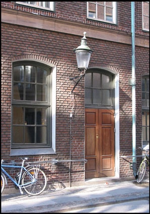 Nørre Voldgade 34 og Larslejsstræde 19 Indgangsparti