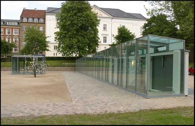 Kunsthal Aarhus Lysskakt eksteriør