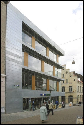 Arkitema Domicil Facade mod Frederiksgade