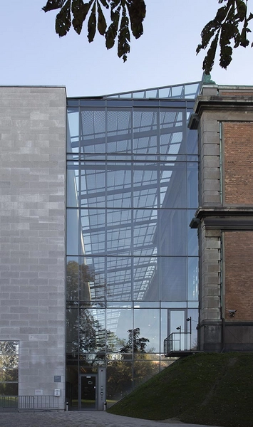 SMK - Statens Museum for Kunst Personaleindgang mod vest