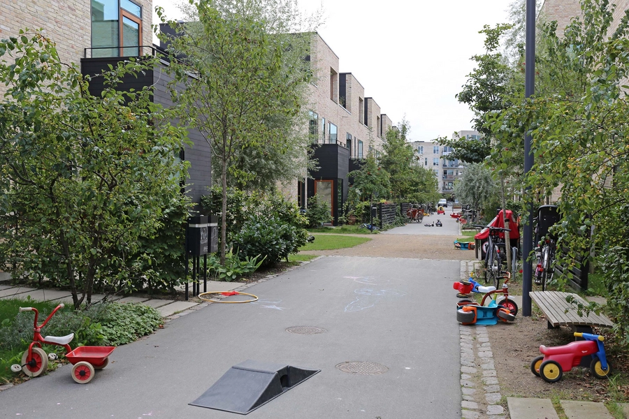 Byhusene på Islands Brygge 