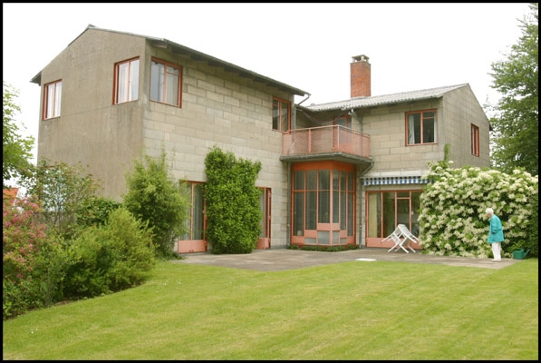 Villa Strøyberg Facade mod have