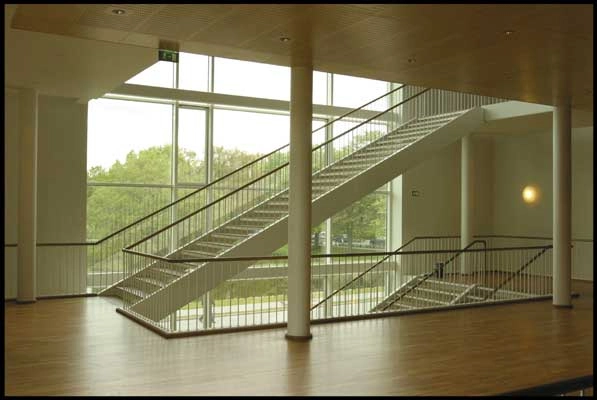 Auditoriehuset, Århus Universitet Trappe