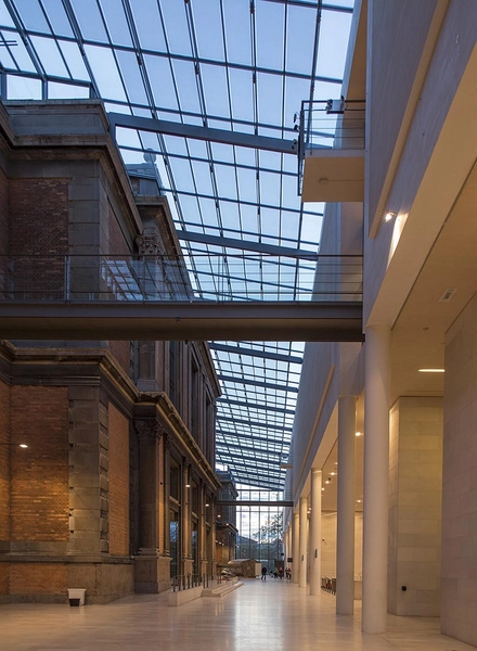 SMK - Statens Museum for Kunst Skulpturgård, kobling mellem nyt og gammelt