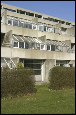 Vestervang Terrassehuse - udsnit.