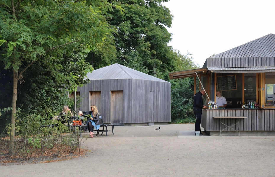 Servicepavilloner Frederiksberg Have 
