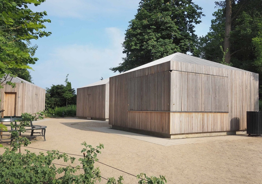 Servicepavilloner Frederiksberg Have 