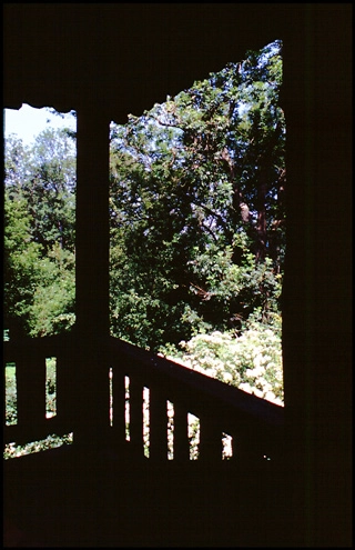 Hus ved Randkløve Verandaudsigt