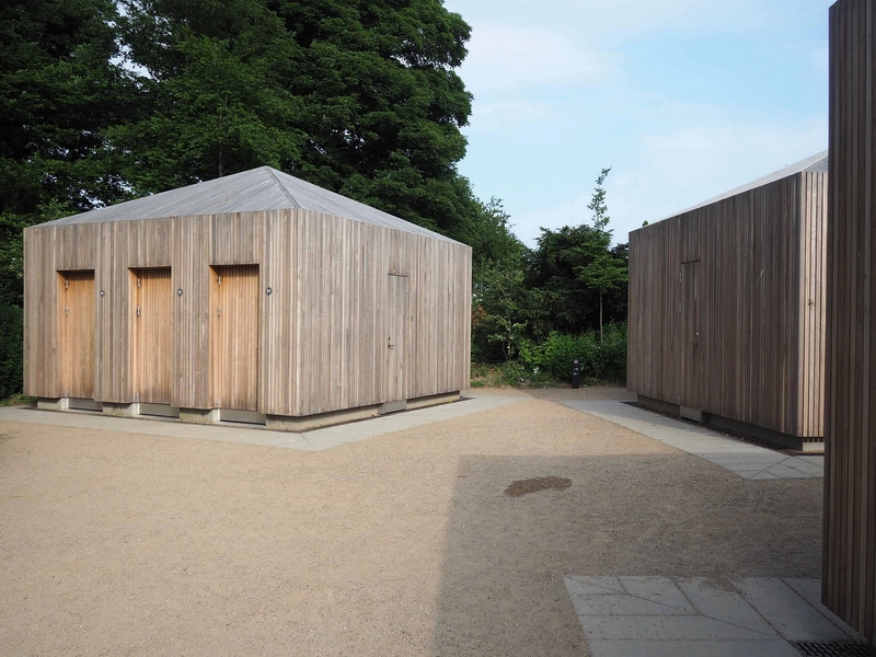 Servicepavilloner Frederiksberg Have 