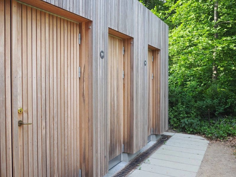 Servicepavilloner Frederiksberg Have 