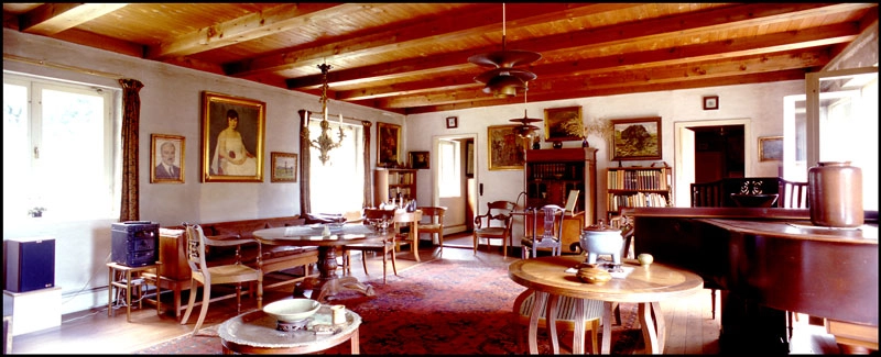 Hus ved Randkløve Stueinteriør