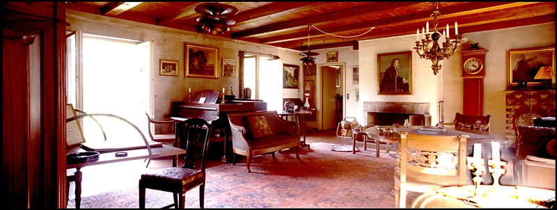 Hus ved Randkløve Stueinteriør, modsat vej