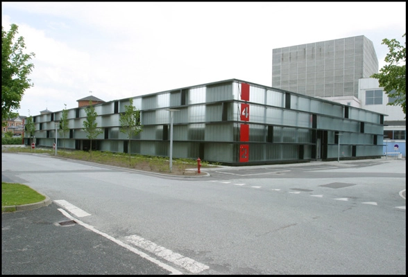 Parkeringshus ved Aalborg Kongres & Kultur Center 