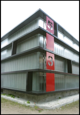 Parkeringshus ved Aalborg Kongres & Kultur Center Hjørne