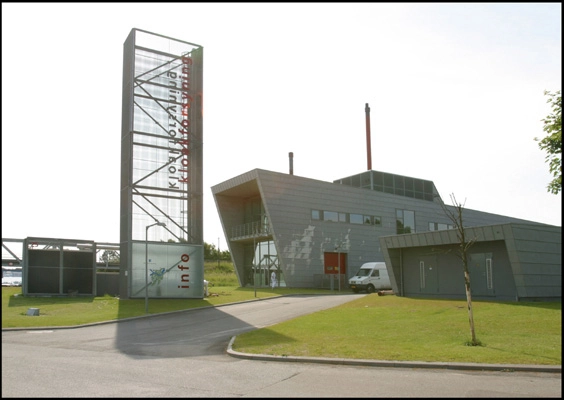 Pumpestation og mandskabsbygning 