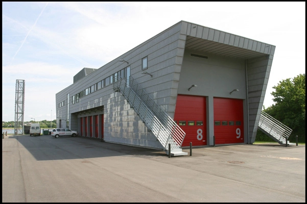 Pumpestation og mandskabsbygning Facade II