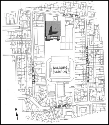 Haraldslund Svømmehal Situationsplan
