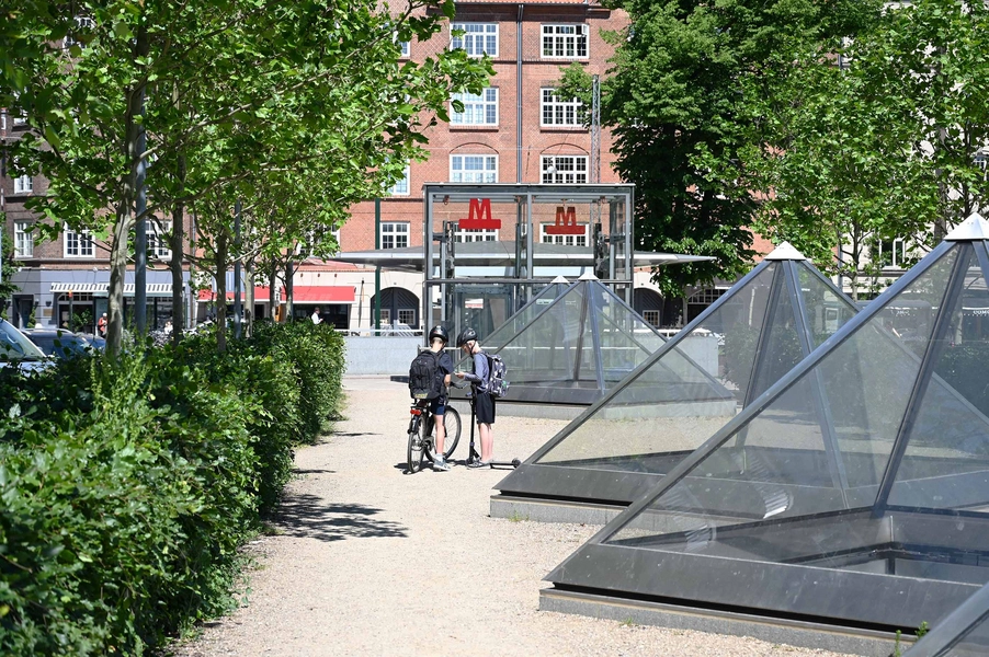 Cityringen Metrostation - Aksel Møllers Have 