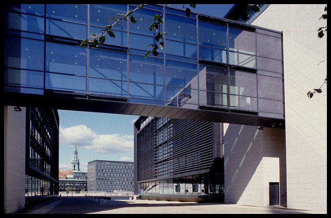 Nordea tdl. Unibanks Hovedsæde Glaskorridorer