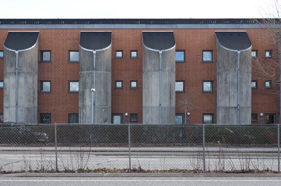 RB Fritz Møllers Vej Facaden mod Roskildevej