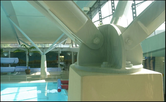 Slotssøbadet Tagkonstruktion