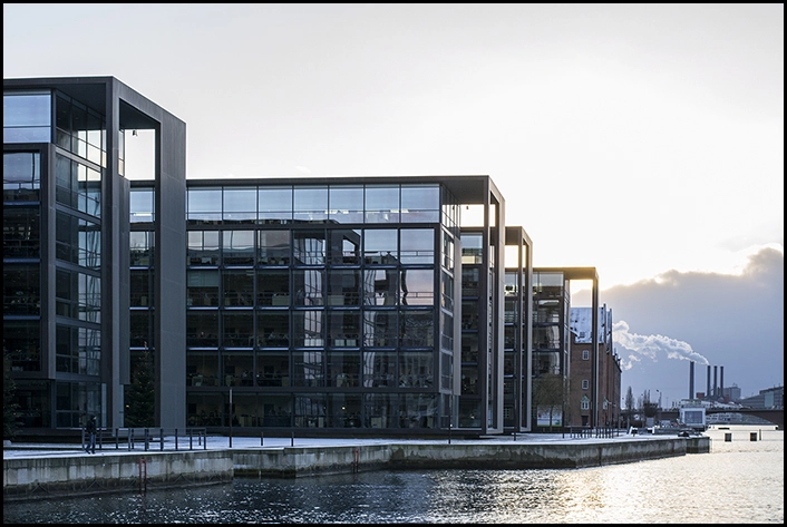 Nordea tdl. Unibanks Hovedsæde Set fra Knippelsbro