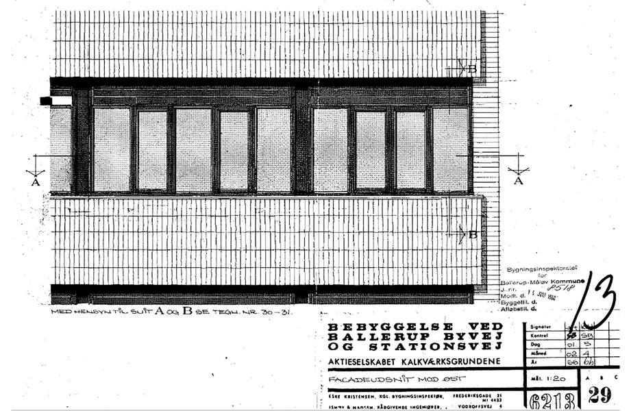Højagerparken I Kilde: Ballerup Kommune Byggesagsarkiv