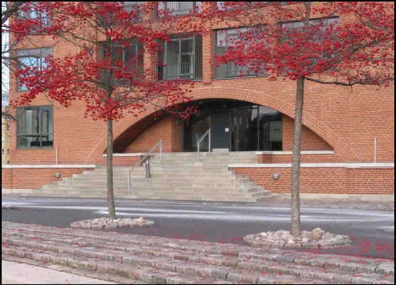 Boligbebyggelsen Langelinie Hovedindgang