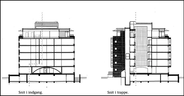 Boligbebyggelsen Langelinie Snit